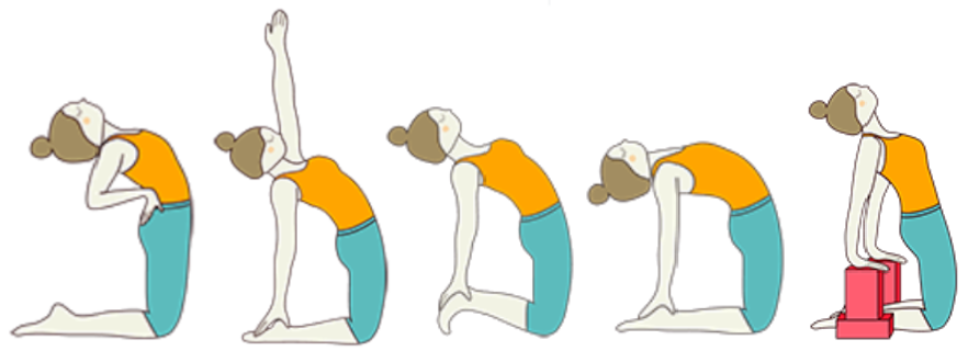 Anusara Yoga Ustrasana