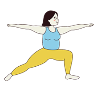 Anusara Yoga Krieger 2