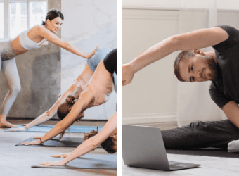 Präsenz- und Onlineyoga