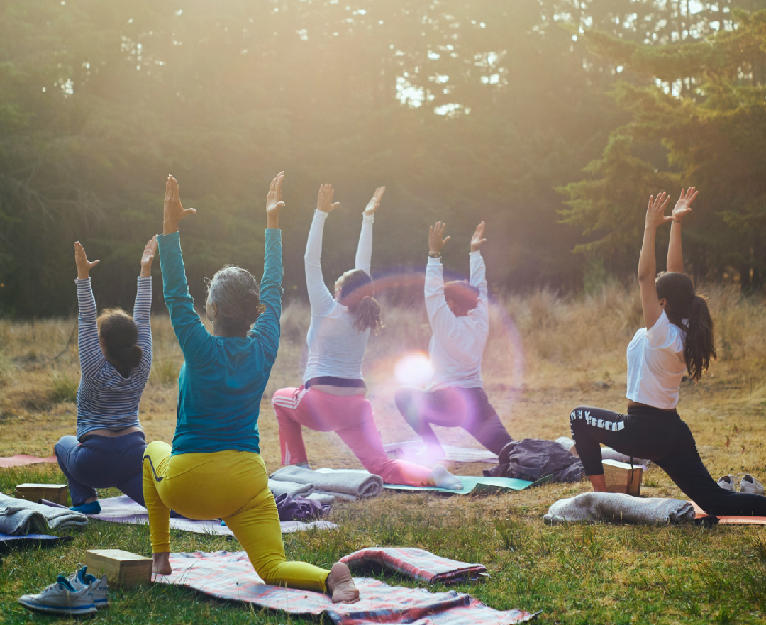 Yoga im Park Leipzig